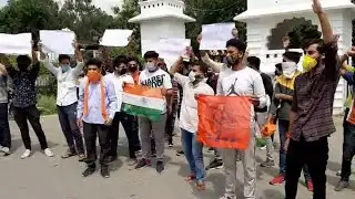 ABVP Protest Against JU