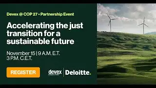 Accelerating the just transition for a sustainable future