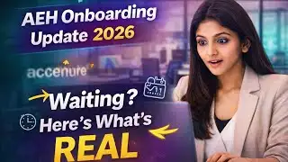 Accenture AEH Role Update 2026 | Advanced Application Engineering Analyst Onboarding & Timeline