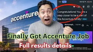 Accenture associate software engineer interview Results out 😍 on campus | off campus results chance?
