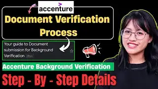 🔥Accenture Document/Background Verification Complete Process | Accenture Interview Result 2025