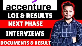 Accenture Hiring Updates | LOI & Results Updates | Interviews & Next Phase Details | Accenture