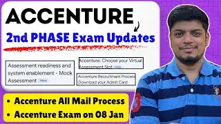 🔥Accenture Next Phase Virtual Exam, Admit Card, Mock Test | Accenture ASE Mass Hiring 2025