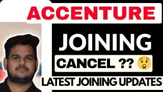 Accenture Offer Letter Rejected?? |ACCENTURE ONBOARDING UPDATE NEWS