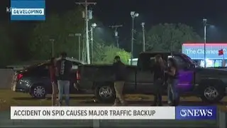 Accident on SPID causes major traffic back up