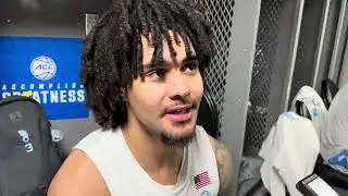 ACCT: UNC Elliot Cadeau Post-Notre Dame Interview | Inside Carolina