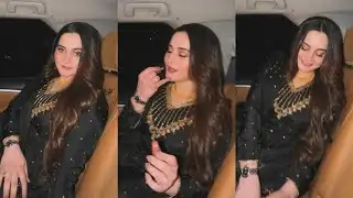 Actress Aiman Khan Recently Wedding Dress Design Highlights Actress #aimankhan 