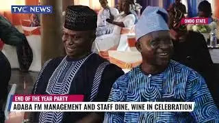Adaba FM Management And Staff Dine, Wine In Celebration