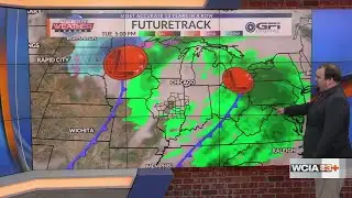 Adam "Getting chilly heading into the holiday weekend, with precipitation by the weekend"