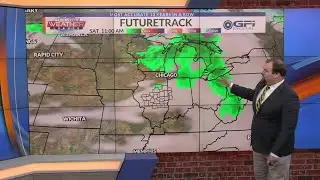 Adam "We keep the warming trend rolling for now, but cold air is back next week"