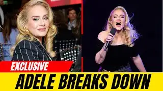 Adele breaks down in viral clip during her concert