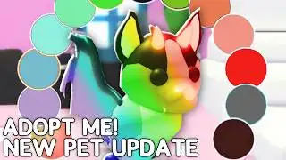 Adopt Me Mega Neon Colour Change Update!