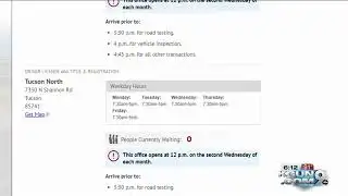 ADOT making it easier to find MVD wait times