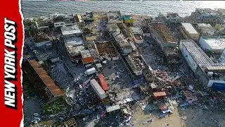 Aerial Footage Shows Absolute Devastation in Black River, Jamaica After Hurricane Melissa