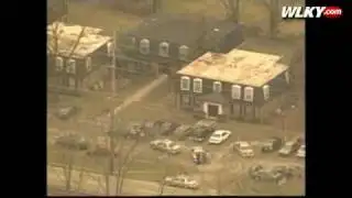 Aerials: Police Standoff