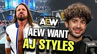 AEW DISCUSSED AJ STYLES JUMPING SHIP AMID UNCERTAIN WWE FUTURE