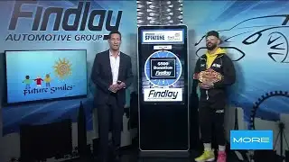 AEW Star Ricochet Spins for Charity!