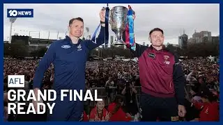 AFL Grand Final: Melbourne Makes Final Preparations | 10 News