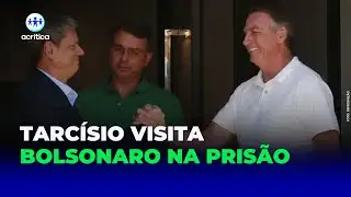 After his arrest, Tarcísio makes an unprecedented visit to Bolsonaro.