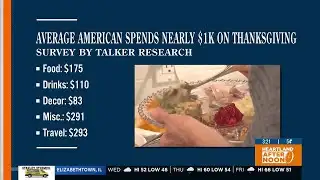 Afternoon Hangout: Average American spends nearly $1K on Thanksgiving