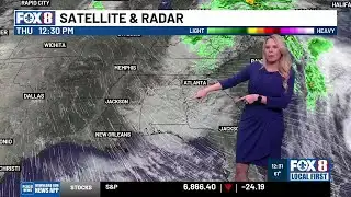 Afternoon weather update for Thursday, Oct. 30