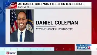 AG Daniel Coleman files for U.S. Senate