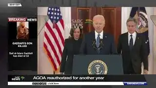 AGOA reauthorized for another year