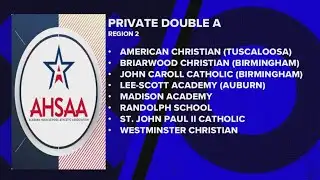 AHSAA restructures championships, public and private schools placed in separate divisions