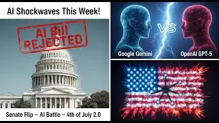 AI Chaos & Control: Senate Flip, Google Strikes, and Fireworks Replaced by Drones! (BONUS EPISODE!!)