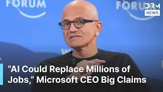 “AI Could Replace Millions of Jobs," Microsoft CEO Warns AI Could Disrupt Global Workforce | AQ1B
