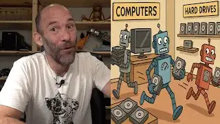 AI Creating a Hard Drive Shortage -- AI Bubble Destroying Tech Industry