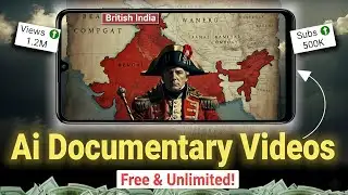 AI Documentary Video Kaise Banaye | Free Tools, Unlimited Videos, No Watermark