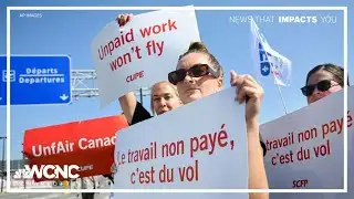 Air Canada flight attendants on strike forced back to work