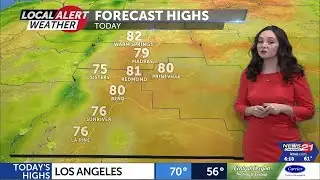 Air quality issues, staying warm today