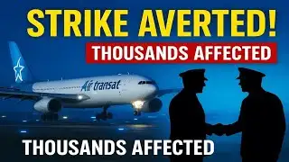 Air Transat PILOT Strike Averted — Thousands of Passengers Impacted | Canada Flight Chaos Explained