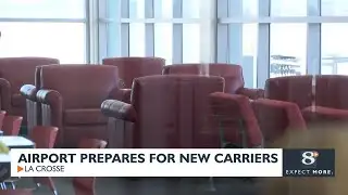Airport prepares for new carriers