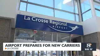 Airport prepares for new carriers