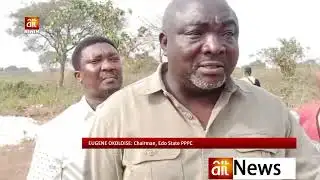 AIT BENIN NEWS. Edo State Government Cracks Down On Illegal Encroachment in Ubiaja