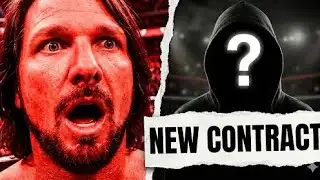 AJ STYLES RETIREMENT EXPOSED! | “FAREWELL” WAS A WORK & NEW CONTRACT LEAK!