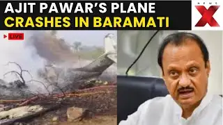 Ajit Pawar Plane Crash LIVE: Baramati Plane Crash: Ajit Pawar Onboard | Shocking Visuals Released