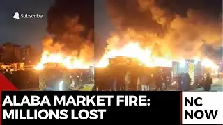 Alaba Market Fire: Traders Count Millions in Losses,