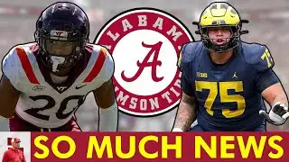 Alabama Football Just Got SO MUCH Transfer Portal News!