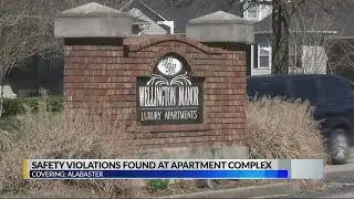 Alabaster apartment fire safety violations