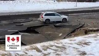 Alberta Premier Danielle Smith blames Calgary watermain break on provincial NDP leader