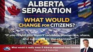Alberta Separation — Part 4 of 8 Public Services: What Would Change for Citizens?