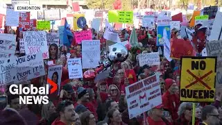 Alberta to end teachers strike with back-to-work legislation
