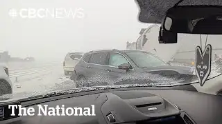 Alberta winter storm leads to 80-100 vehicle traffic pileup