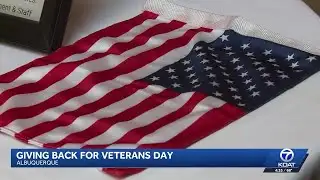 Albuquerque restaurant honors veterans with free meals and tributes