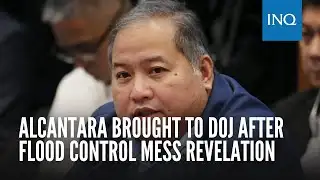 Alcantara brought to DOJ after bombshell flood control mess revelation