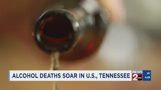 Alcohol deaths soar in U.S., Tennessee